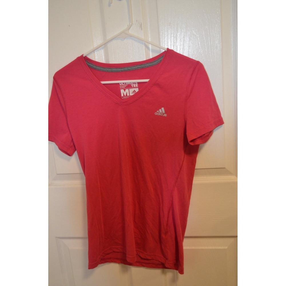 adidas ultimate tee pink medium